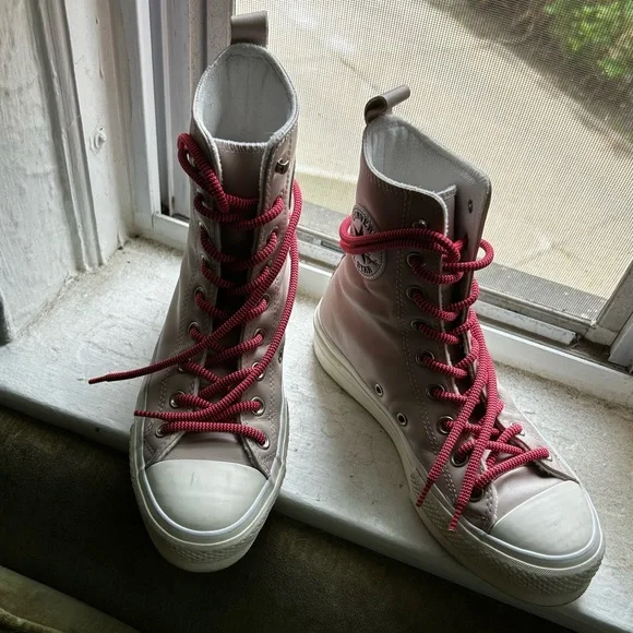 Converse Womens Sneakers Boots 570026C Chuck Taylor AS LIFT X High Silt Platform - Picture 11 of 11